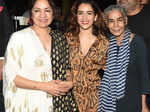 Sanya Malhotra, Neena Gupta and Surekha Sikri 