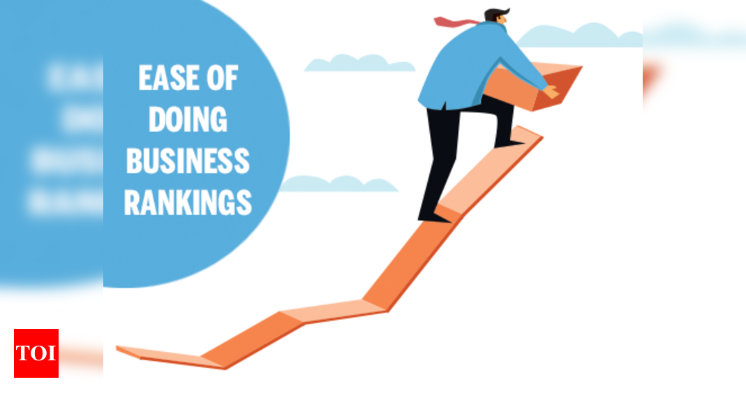 Infographic: India ranks 77th in ease of doing business rankings ...