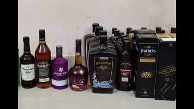 Liquor worth Rs 40 lakh seized in Rajkot