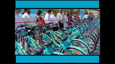 Nerul: NMMC kick-starts cycle sharing facility