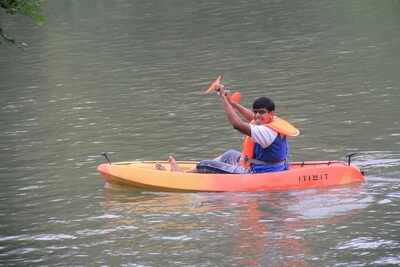 Twin cities wake up to a surprise kayaking event