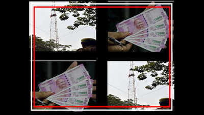 Noida: Pay blocked over Aadhaar, 2 workers climb tower