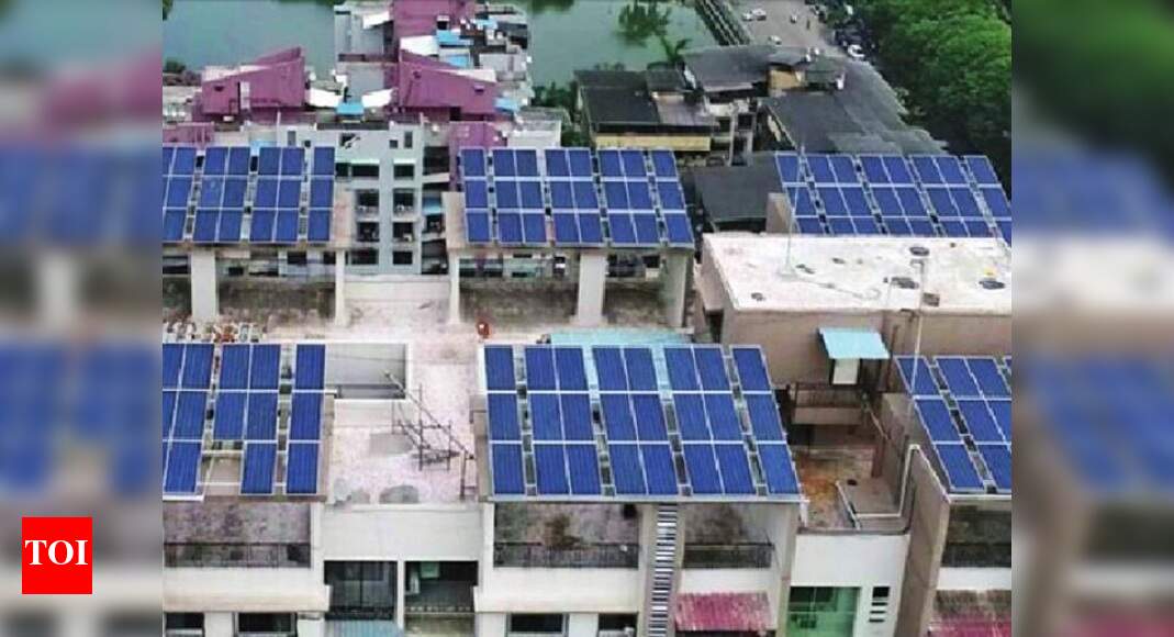 Many hsg societies opting for ‘cost effective’ solar power | Navi ...