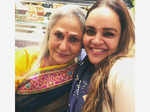 Jaya Bachchan and Shanoo Sharma