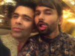 Karan Johar and Sanjay Kumar Dohalia