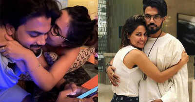 Hina Khan and boyfriend Rocky Jaiswal's PDA moment is breaking internet!