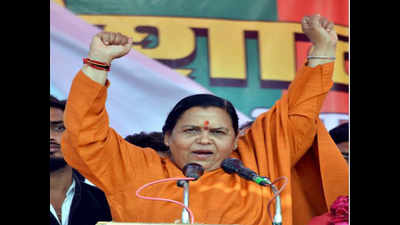 Uma Bharti launches Namami Gange project work, BJP man points out irregularities
