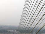 Delhi’s iconic Signature Bridge opens for public