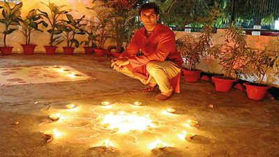 Nandish Singh: My Diwali celebrations just got brighter celebrating it with underprivileged kids in Lucknow