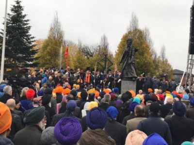 Statue to recognise Sikhs’ contribution in WW I unveiled in UK
