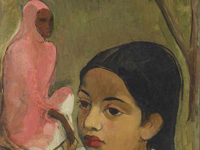 Rare Amrita Sher-Gil up for sale this month