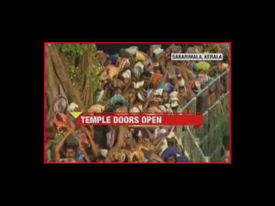 Sabarimala reopens for a day amid heavy security