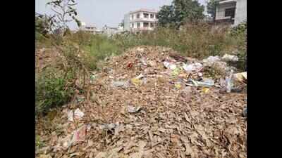 Garbage piles up on roads in Greater Noida