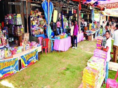 Cracker Sale Down As City Gears For A Green Diwali | Mysuru News ...