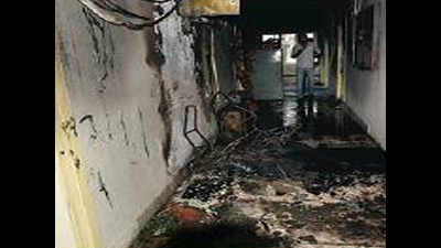 Minor fire breaks out at water department building in Ezhilagam