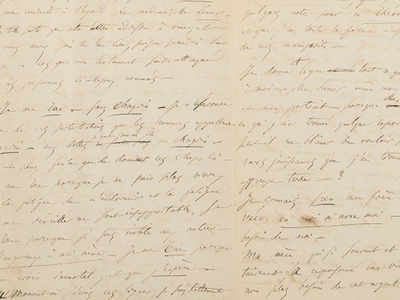 Baudelaire's suicide note sells for more than expected