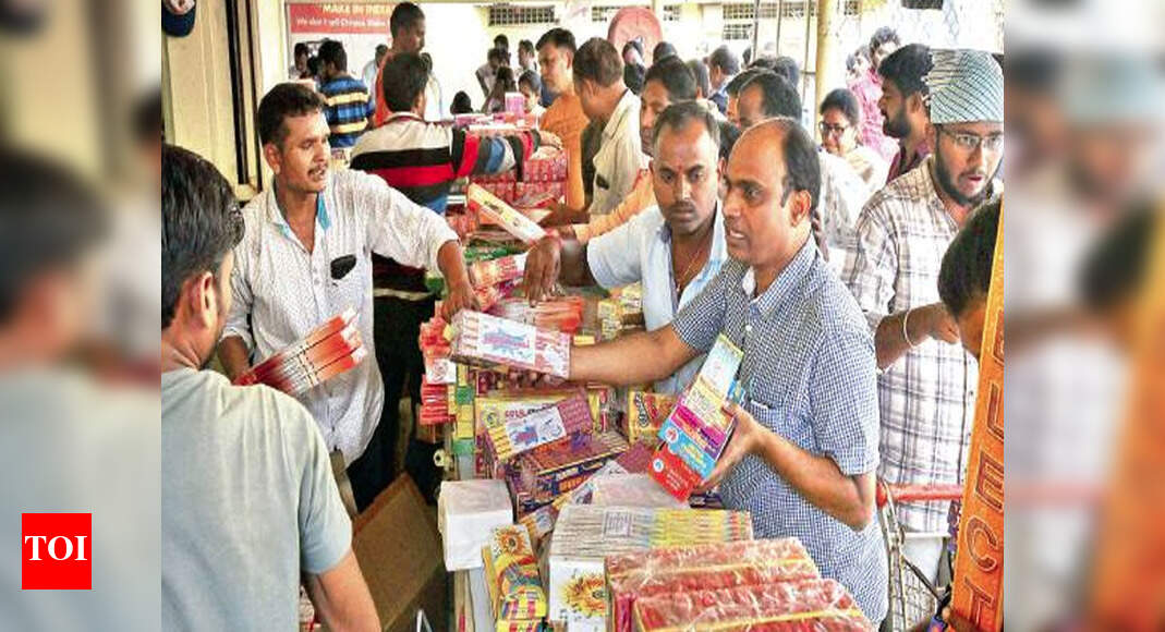 Hyderabad Is Lit! Crackers light up Diwali sky, fragrance floats