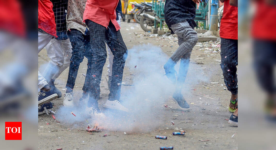 Stubble Burning Causes Air Pollution In Delhi Burning of firecrackers in surrounding states