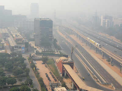 Air pollution level and air quality index in Gurugram today | Gurgaon News  - Times of India