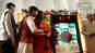 Neetu Chandra rings bell at Muhurat Trading