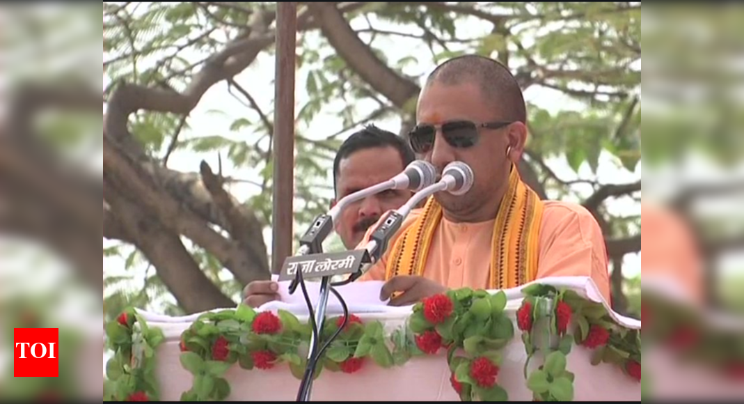 Yogi Adityanath hits out at Congress over Ram temple issue | India News ...