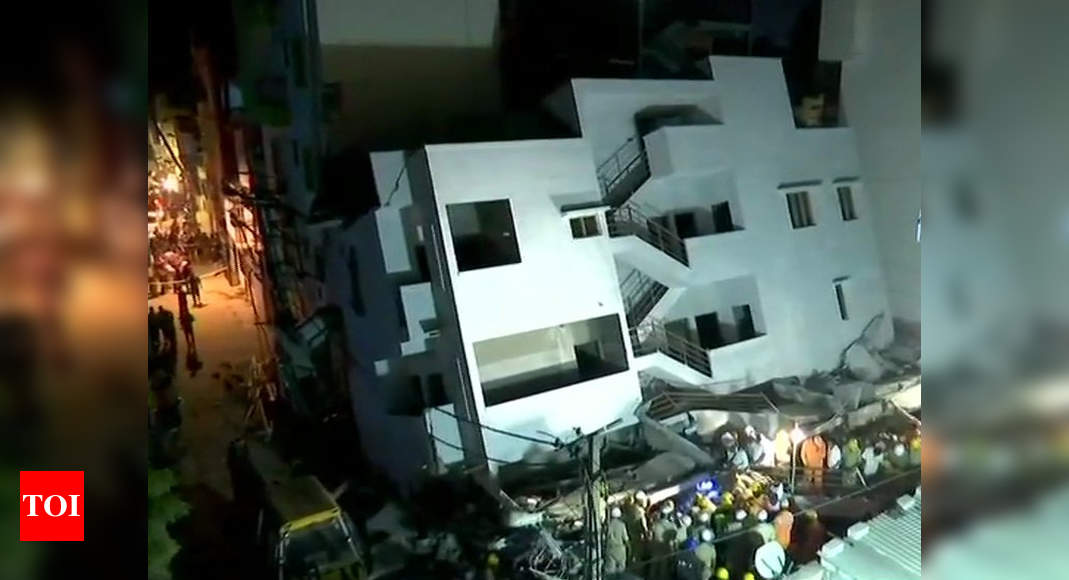 Basavanagudi: Under-construction Building Collapses In Bengaluru; One ...