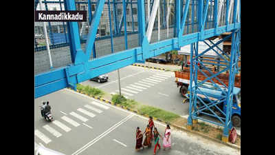 No takers for foot overbridges