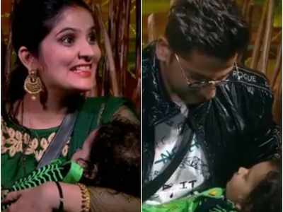 Romil Chaudhary of Bigg Boss 12 gets emotional on meeting his wife and son; watch video