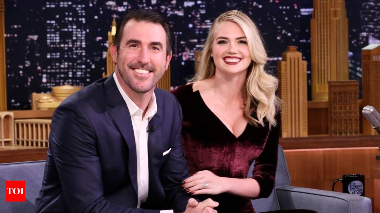 Kate Upton and Justin Verlander welcome first child | English Movie News -  Times of India