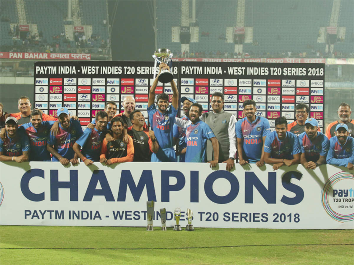 India wins the series against West Indies