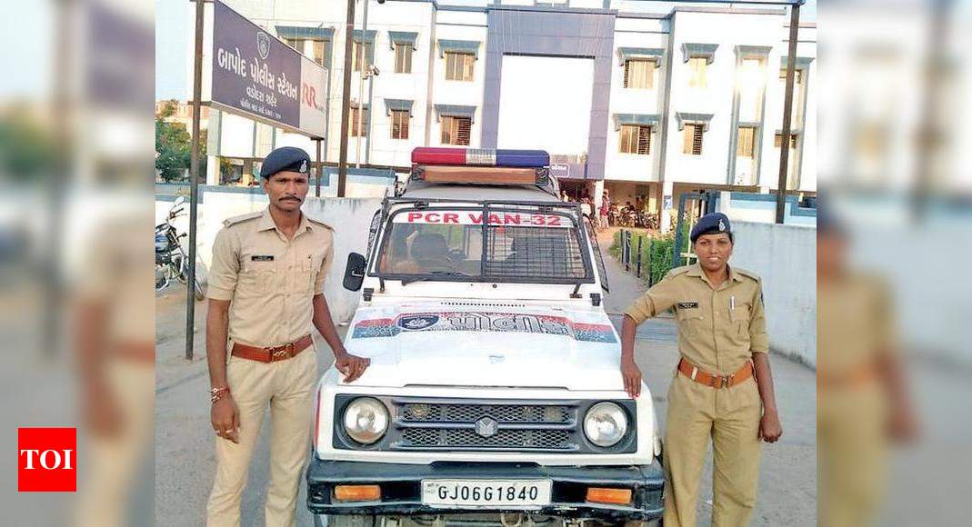 PCR van turns saviour for pregnant woman | Vadodara News - Times of India