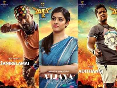 'Maari 2': Makers unveil three more character posters from the film