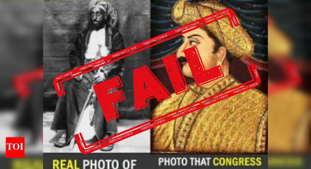 FAKE ALERT: BJP spokesperson tweets photo claiming to be that of Tipu ...