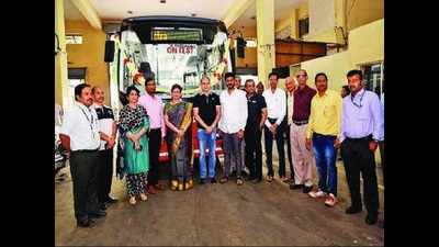 PMPML conducts trial run of electric bus