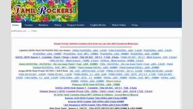 Tamilrockers website How does the website work Who are uploading