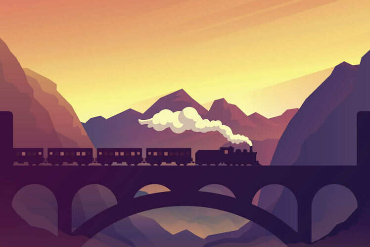 Journey time - Delhi to Leh train