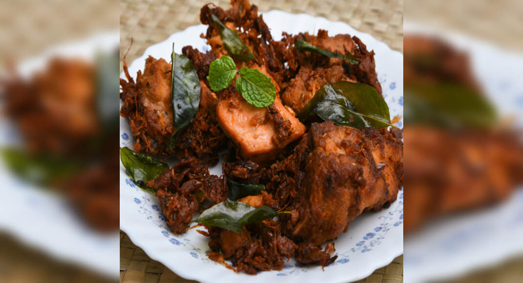 Kerala Roasted Chicken Recipe: How to Make Kerala Roasted Chicken