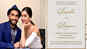 Check out Deepika Padukone-Ranveer Singh's wedding reception card