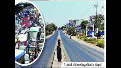Public works department plans widening of Ahmednagar Road to curb snarls