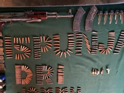 Terrorist killed; DRI, Army seize huge cache of arms, ammunition in Jammu