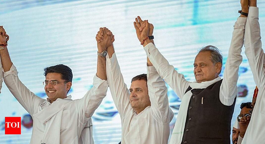 Congress CM-face suspense continues: Both Pilot, Gehlot in Rajasthan poll fray