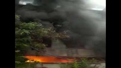Plastic factory gutted as fire breaks out in Delhi's Bawana industrial area