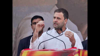 Congress government will be a people's government: Rahul Gandhi