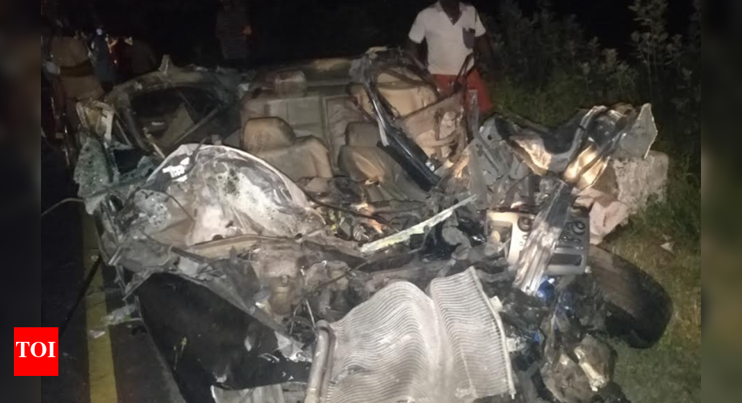 Chennai accident: Five youths die as car collides with bus near Chennai ...