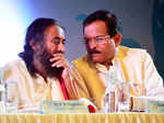 Sri Sri Ravi Shankar and Shripad Naik