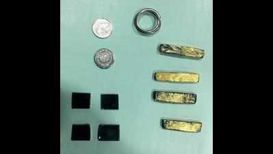 Flyer arrested with gold worth Rs 11 lakh at airport