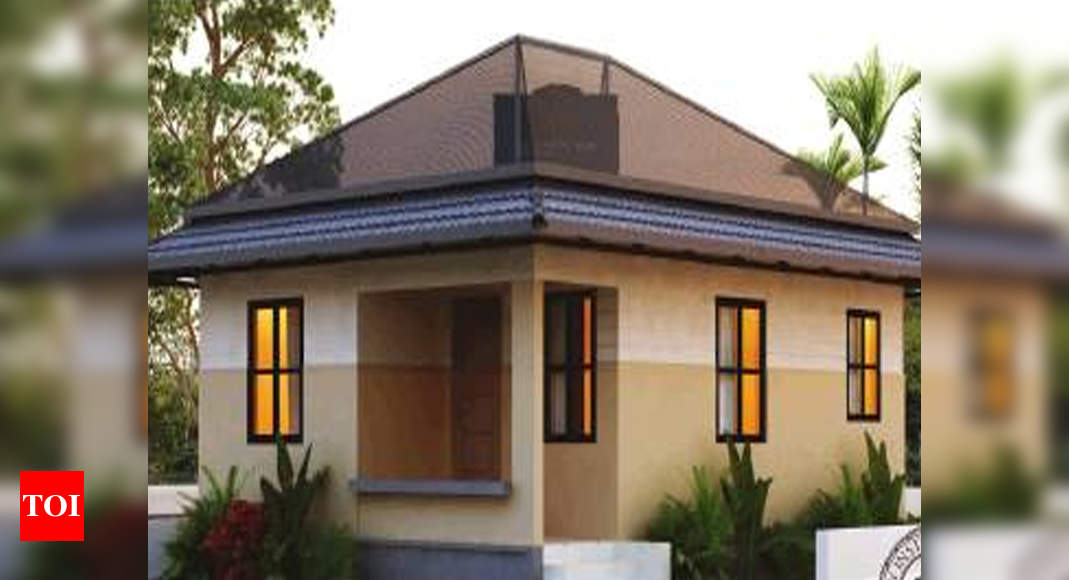 12 Flood Resilient House Plans By Iia, 400 Sq Ft House Plans In Kerala