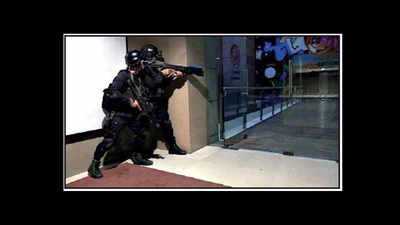 NSG men storm city mall to 'neutralize terrorists'