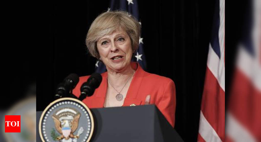 Uk Pm Theresa May Soldiers On Amid Ongoing Brexit Rebellion Times Of India 1456