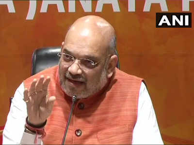 Congress didn't care for nation's security when it ruled: Amit Shah